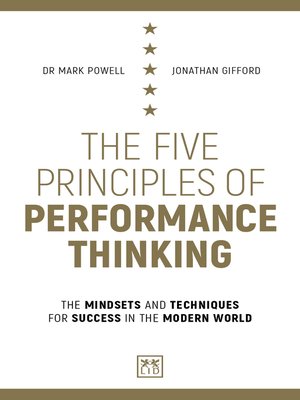 cover image of The Five Principles of Performance Thinking